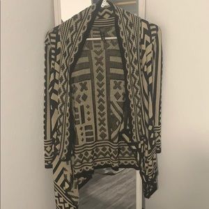 Black and Tan cardigan